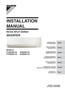 RXB50-60B_FTXB50-60_IT_5WMYJ-11130_Installation manuals_Italian download
